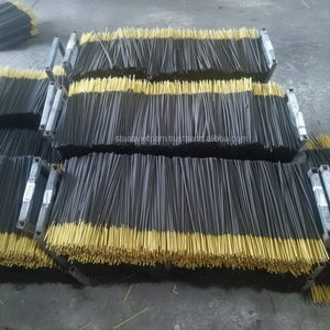 Varillas de incienso indio de carbón negro STASA de grado A (8-9 pulgadas) con difusor de aromaterapia y soportes de incienso para uso religioso - Product Image 1