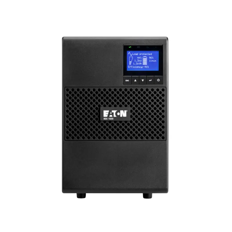 Eaton 9SX vendas quentes de alta qualidade UPS 1000VA/900W 1500VA/1350W torre on-line de conversão dupla UPS com 8 peças de bateria 12V 9Ah