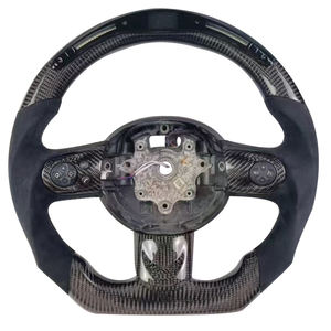 Volante Deportivo LED de Fibra de Carbono y Alcántara de Último Diseño M Performance para BMW Mini Cooper S R56 R61 - Product Image 1