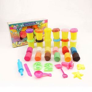 TOYSRUNNER Great Service Plasticine Cup Package <b>Clay</b> Play Dough No Toxic Eco Tools Color Mud Ice Nuddle Play Dough - Product Image 3