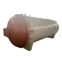 Cuve de vulcanisation à contrôle automatique de température haute précision avec moteur pour la vulcanisation de granulés de caoutchouc pour chenilles 150-220°C