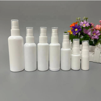 Flacon pulvérisateur de parfum en HDPE de 10 ml à 100 ml avec gravure, blanc / taille de col 18/20 mm