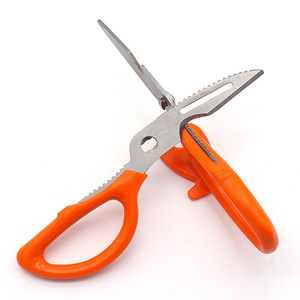 Kitchen Scissors Stainless Steel 5 In Straight Head For Meat Vegetables Home Use - Product Image 1