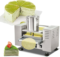 Machine à crêpes commerciale Mille Prix de gros Machine automatique à croûte de gâteaux Mille-feuille à mille couches