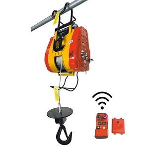 Ce אישורים גבוהה מהירות הרמה 300 ק "ג 30 מ 'חוט חבל יחיד שלב שלט רחוק מתיחה חשמלי מנוף מנוף - Product Image 1