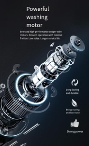 Máy giặt mini đơn 7kg cho bé và trẻ em hoàn toàn bán tự động cả máy giặt và máy giặt quay kép - Product Image 5