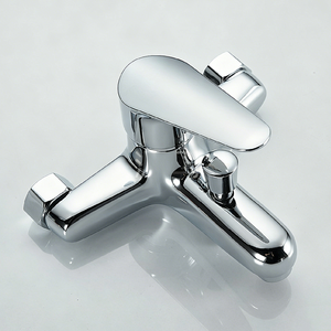 Ensemble de robinetterie de douche pluie 3 voies en laiton, mitigeur mural eau froide et chaude avec douchette à main pour salle de bain, <span class=keywords><strong>baignoire</strong></span>, usage domestique et hôtelier - Product Image 2