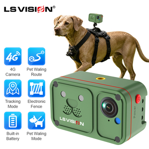 กล้องติดปลอกคอสัตว์เลี้ยง LS VISION Pet Safe Connected รองรับ 4G พร้อมระบบติดตาม AI ดูภาพจากระยะไกลผ่านคลาวด์ สนทนาได้สองทาง มาตรฐานกันน้ำ IP66 - Product Image 1