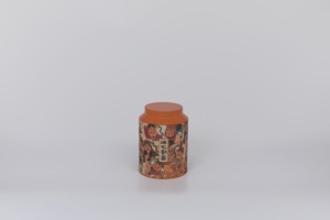 Grande boîte de rangement ronde en métal personnalisée avec couvercle imprimé pour cadeau alimentaire à biscuits, gâteaux et biscuits - Product Image 3