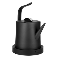 Bouilloire électrique durable de 1,0 L, entièrement en acier inoxydable 304, sans contact plastique, pour usage domestique