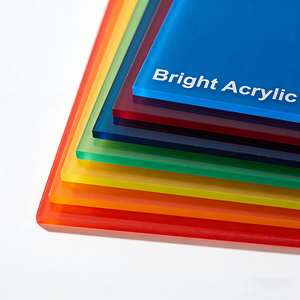 Hojas acrílicas de plástico semitransparente de alta calidad de 2mm, 3mm, 5mm, 6mm, 8mm, cristal PMMA cortado a medida, muestra gratis - Product Image 1