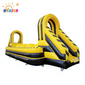 WINSUN Juego Comercial de Obstáculos Inflables con Pelota, Material de PVC, Sin Plomo, Ignífugo e Impermeable - Product Image 1