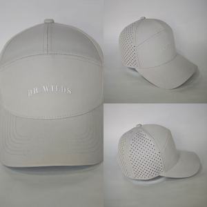 Gorra de Béisbol Estructurada y Ajustable para Adultos, Color Gris Claro, con Bordado de "<span class=keywords><strong>DR</strong></span>. WILDS", para Verano y Actividades al Aire Libre, Venta al Por Mayor - Product Image 2