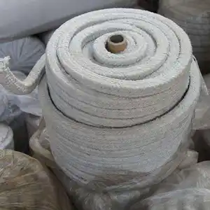Cuerda de fibra cerámica Precio al por mayor Cuerda de aislamiento de fibra cerámica 3mm