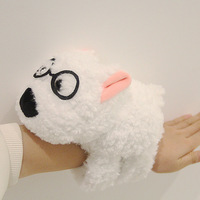 Bracelet Peluche Chien Capybara Pawpaw Circle, Jouet en Peluche Unisexe pour Enfants, Polyester, 8-13 Ans, 11-30cm