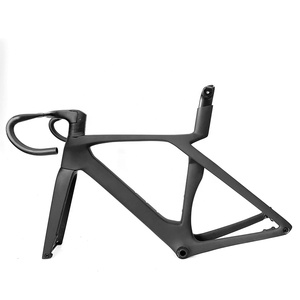 2024 T1100 Gen7 <span class=keywords><strong>SLR</strong></span> Cuadro de bicicleta de carretera de carbono con freno de disco Ciclismo Manillar de bicicleta Stem BB T47 Frame - Product Image 2