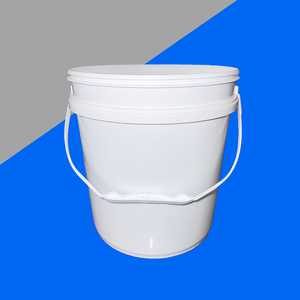 Seau en plastique portable anti-chute <span class=keywords><strong>de</strong></span> 5/10 litres, épaissi, <span class=keywords><strong>de</strong></span> qualité alimentaire, avec couvercle, pour le stockage <span class=keywords><strong>de</strong></span> <span class=keywords><strong>peinture</strong></span> et <span class=keywords><strong>de</strong></span> produits chimiques, en forme <span class=keywords><strong>de</strong></span> cylindre - Product Image 2