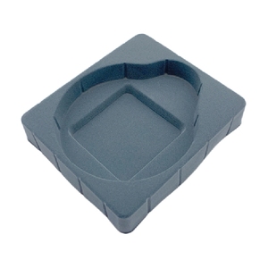 Custom Designed PVC PET PS Plastic <strong>Blister</strong> Tray With <strong>Flocked</strong> Pile Coating Disposable for Pillow Tableware Umbrella <strong>Packaging</strong>