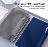 Carnet de notes personnalisé en cuir PU avec logo, format A5, ligné, pour le bureau, promotionnel