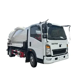 5 tấn sinotruk HOWO 4*2 Xe Tải hút nước thải để bán