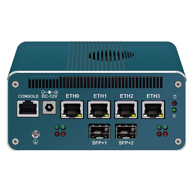 Intel 12th/13th Gen Core I7/i5/i3 Mini PC High Performance 2.5G 4LAN/8LAN 10G SFP+ Firewall/Router New Enterprise Station