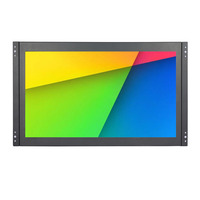 Moniteur industriel à écran tactile à cadre ouvert de 15.6 pouces prix bon marché avec trous VESA