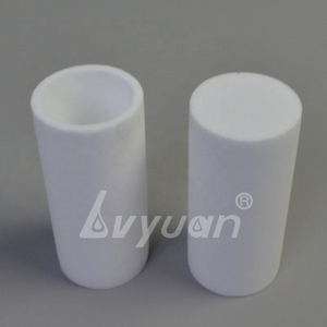 Filtre en poudre frittée de haute qualité en polymère PE PTFE PA 10 30 microns avec poudre de frittage de couleur blanche ou noire - Product Image 6
