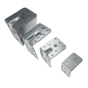 Nhà Máy Giá dập công trình mạ kẽm thép chế tạo tùy chỉnh kim loại dập đồ nội thất phần cứng góc khung - Product Image 2