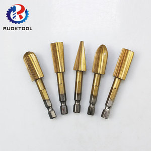 5 buah <span class=keywords><strong>file</strong></span> kerajinan putar batang Hex, baja kecepatan tinggi 6.35mm, penggiling <span class=keywords><strong>file</strong></span> ukir <span class=keywords><strong>Rasp</strong></span> - Product Image 2