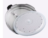 Cuisinière à riz électrique multifonction intelligente 5L avec cuve intérieure en aluminium antiadhésive et boîtier en acier inoxydable