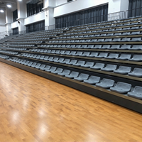 Chaises de stade temporaires portables pour les gradins de football en plein air et les sites sportifs intérieurs