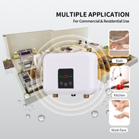 220V Home Mini 5500W Chauffe-eau électrique instantané sans réservoir pour cuisine salle de bain