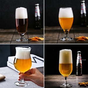 Elegante Vaso de Cerveza Tipo Tulipán de Cristal Aislante Personalizado, Sin Plomo, para Cerveza <span class=keywords><strong>IPA</strong></span> Libby Punk, Diseño Creativo de Alta Calidad - Product Image 5