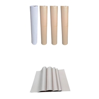 Rollo de Papel para Plotter CAD Blanco Gris de 1.6*100m, 60g 70g 80g, Fábrica Puede Personalizar el Tamaño