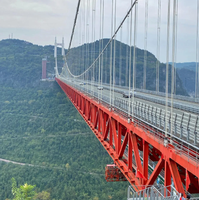 Puente Ferroviario Metálico Prefabricado de Alta Durabilidad, Viga de Acero Reforzado, Ingeniería Personalizada