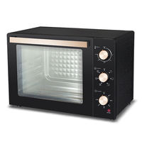 Four électrique de cuisson professionnel en acier inoxydable 45L, grand four grille-pain de cuisine, prix usine, fabricant OEM