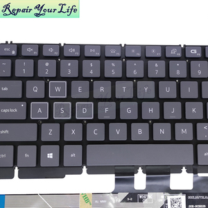 Preto Novo EUA Teclado Do Portátil Para <span class=keywords><strong>DELL</strong></span> G15 5510 G17 G15 5510/5511/5515 Vostro 5590 7500 0R2GPD PK1336N1B00 com RGB backlit - Product Image 4