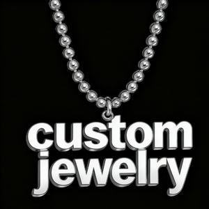 Custom Jewelry Manufacturers Earrings Charms Ring <b>Bracelet</b> <b>Name</b> Necklace Custom Keychain Jewelry Pendant Chain Necklace for OEM - Product Image 1