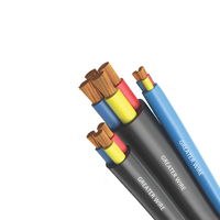 Großhandel 3-4-adriges verseiltes Gummi-Tauchkabel für industrielle Heizanwendungen, wasserdicht, 50mm², 70mm², 95mm², 120mm², 150mm², 38mm²