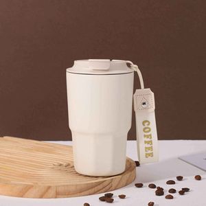 Stainless Steel Tumbler Vacuum <b>Flask</b> With Lid Minimalist Design For Travel 12-24 Hours Thermal Insulation - Product Image 6