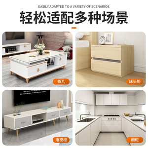 Ying Sheng Child Lock <b>Drawer</b> Lock Brown <b>Plastic</b> Safety Lock For Cabinet Door Anti-Opening Protection - Product Image 5