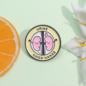 Medizinischer Emaille-Pin, Cartoon Niedliche Nieren-Anstecknadel, Lustige Urin-Brosche, Urologie-Abzeichen, Arzt-Krankenschwester-Geschenk, Zubehör - Product Image 4