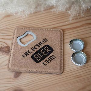 Softwooden Bottle Opener ECO Square-shaped <b>Creative</b> Bottle Opener Customized LOGO for Wedding Party Holiday <b>Gifts</b> - Product Image 4
