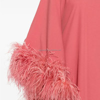 Vente en gros d'usine OEM/ODM de vêtements haut de gamme haut de gamme haut de gamme marocain de luxe Dubaï islamique musulmane Maxi caftan Robe pour femmes