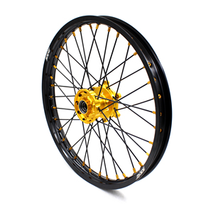 Jeu de jantes en alliage KKE Motocross Dirt Bike pour <span class=keywords><strong>Yamaha</strong></span> YZ125 YZ250 1999-2024 YZ250F YZ450F WR250F WR450F 2024 Moyeu doré - Product Image 5