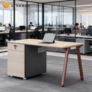 Escritorio de Computadora para Juegos, Comercial, Resistente, Moderno, de Metal y Madera, para Uso Ejecutivo y de Personal de Oficina, Marca Liserve - Product Image 2