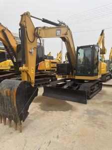 Excavadora de cadenas Caterpillar 307.5 de 7.5 toneladas, máquina compacta de excavación con bomba y rodamientos para construcción - Product Image 6