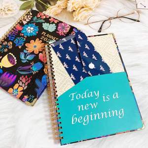 Carnet de notes, agenda, planificateur, journal de vie A5 B5 à couverture rigide spirale, personnalisable avec impression DIY, pour étudiants et camarades de classe - Product Image 6