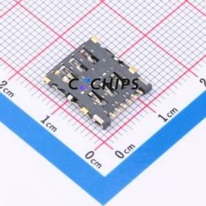 G85D1160022HHR <b>SIM</b> <b>Card</b> Connector SMD Connector Flip Cover Type Nano <b>SIM</b> <b>Card</b> <b>Card</b> <b>Holder</b> With <b>Card</b> Detection - Product Image 2