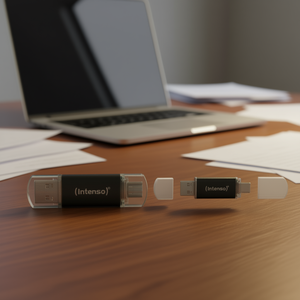 Unidad Flash USB 2.0 Intenso Twist Line de 32 GB, Nueva, de Plástico, con 2 Años de Garantía - Product Image 2